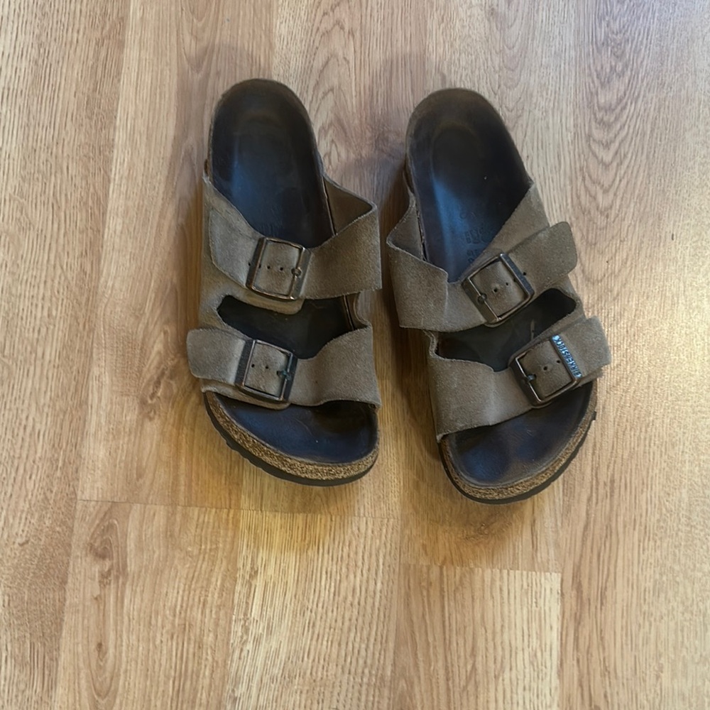 Birkenstock Brown Suede Sandals